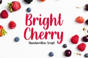 Bright Cherry font download