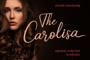 The Carolisa font download