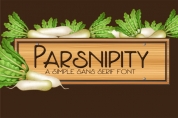 Parsnipity font download