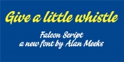 Falcon Script font download