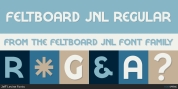 Feltboard JNL font download