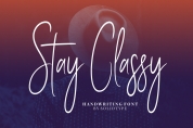 Stay Classy font download
