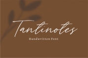 Tantinotes font download