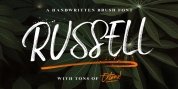 Russell Brush Script font download