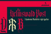 Helmswald Post font download
