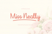 Miss Neally font download