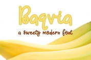 Baqvia font download