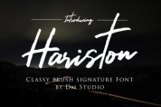 Hariston font download