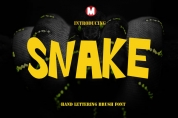 Snake font download