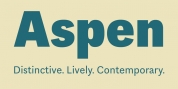 Aspen font download