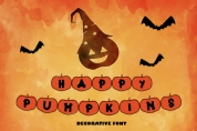 Happy Pumpkins font download