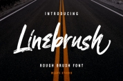Linebrush font download