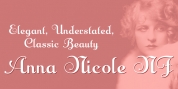 Anna Nicole NF font download
