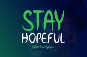 Stay Hopeful font download