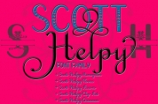 Scott Helpy Family font download