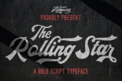 The Rollingstar font download
