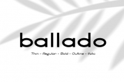 Ballado font download