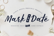 Mark the Date font download