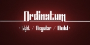 Ordinatum font download
