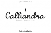 Calliandra font download