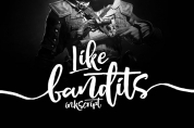 Like Bandits Ink font download