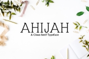 Ahijah font download