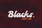 Blacks font download