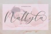 A New Nattyla font download
