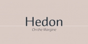 Hedon font download