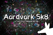 Aardvark Sk8 font download
