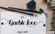 Barbie Love font download