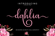 Dahlia Script font download