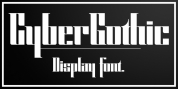 CyberGothic font download