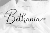 Bethania font download