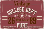 Vintage College Dept Pure font download
