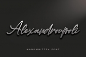 Alexandroupoli font download