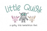 Little Quirk font download