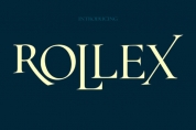 Rollex font download