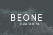 Beone Black font download