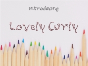 Lovely Curly font download