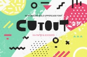 Cutout font download