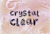 Crystal Clear font download