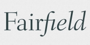 Fairfield font download