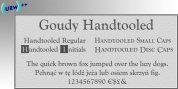 Goudy Handtooled font download