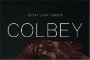 Colbey Extra Light font download