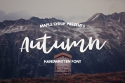 Autumn Script font download