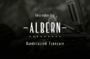 Albern font download
