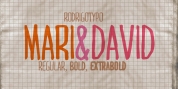 Mari & David font download