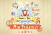 Miss Freakishly font download