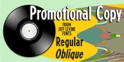 Promotional Copy JNL font download